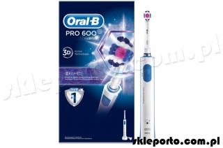 Braun Oral-B szczoteczka elektryczna PRO600 3D White D16.513