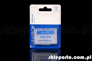 Curaprox wosk ortodontyczny bezzapachowy - ortodontyczne produkty osłonowe wosk silikon ortodontyczny ortodontyczna ortodontyczne aparat