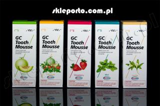 GC Tooth Mousse Recaldent 35 ml - płynne szkliwo ochronna pasta wzmacniająca i uzupełniająca szkliwo