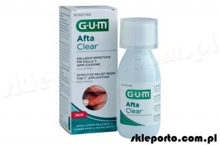 GUM Afta Clear płyn na afty 120 ml