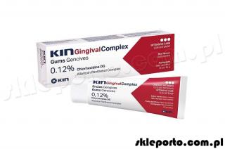 Kin Gingival Complex pasta 75 ml - choroby dziąseł przyzębia afty pleśniawki