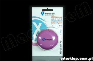 Miradent nitka implant CHX 1,5 mm - nić ortodontyczna Mirafloss Mirafloss Implant chx