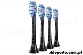 Sonicare HX9054/33 końcówka Premium Gum Care G3 /4 szt/ Black końcówki Philips Dystrybucja PL