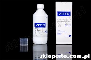 Vitis płyn wybielający 500 ml whitening Dentaid - wybielanie zębów vitis whitening