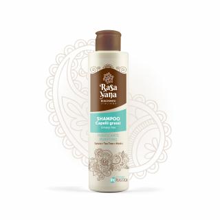 Oczyszczający szampon do włosów przetłuszczających się 200ml - Rasayana