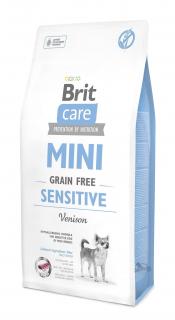 BRIT CARE GRAIN-FREE SENSITIVE 2 kg - bezzbożowa, hipoalergiczna formuła dla dorosłych, wrażliwych psów ras miniaturowych