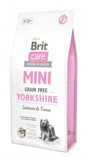 BRIT CARE GRAIN-FREE YORKSHIRE 2 kg - bezzbożowa, hipoalergiczna formuła dla dorosłych psów miniaturowych rasy Yorkshire Terrier