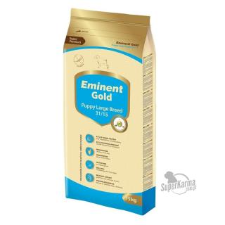 EMINENT GOLD PUPPY LARGE BREED SUPER PREMIUM 15 kg + 3 kg GRATIS! - Dla szczeniąt i suk karmiących, dużych i bardzo dużych ras