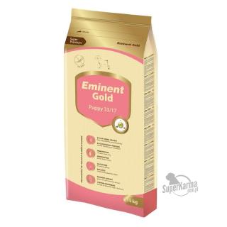 EMINENT GOLD PUPPY SUPER PREMIUM 15 kg + 3 kg GRATIS! - Dla szczeniąt i suk karmiących,  małych i średnich ras