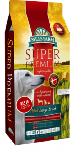 MILLS FARM ADULT LARGE BREED 12 kg - Karma Super Premium, bez zbóż dla psów dorosłych ras dużych i olbrzymich