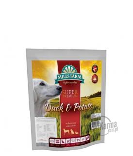 MILLS FARM DUCK  POTATO 2 kg - Karma Super Premium w 100% bez zbóż na bazie kaczki i ziemniaków, dla psów dorosłych