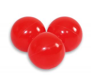 Plastikowe piłki BOBONO do suchego basenu 50szt. - czerwone