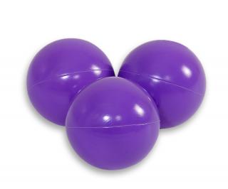 Plastikowe piłki BOBONO do suchego basenu 50szt. - fioletowy