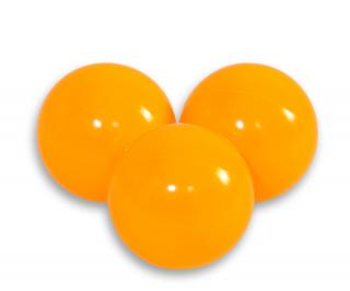 Plastikowe piłki BOBONO do suchego basenu 50szt. - pomarańczowe
