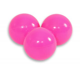 Plastikowe piłki BOBONO do suchego basenu 50szt. - różowy