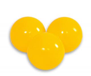 Plastikowe piłki BOBONO do suchego basenu 50szt. - żółty