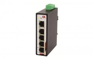 Switch przemysłowy Ethernet niezarządzalny, 5 portów, antykor. CETU-0500-CP