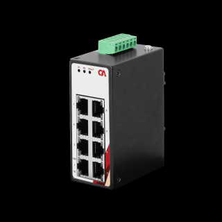 Switch przemysłowy Ethernet niezarządzalny, 8 portów, CETU-0800