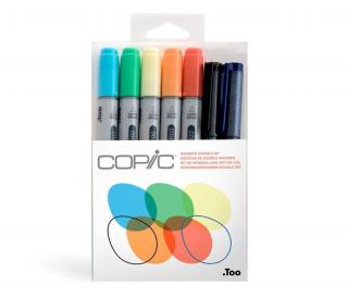 COPIC Ciao Doodle Kit "Rainbow", 5+2