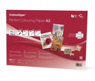 Papier Perfect Colouring Paper A3, 10 ark.
