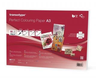 Perfect Colouring Paper A3, 250 g/m2, 50 ark.