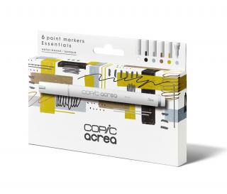 Zestaw COPIC acrea "Essentials", 6 szt.