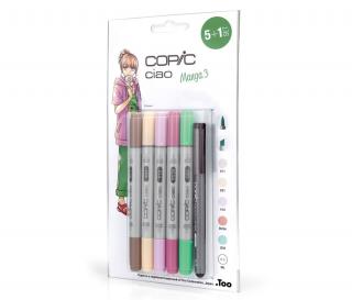 Zestaw COPIC Ciao 5+1 "Manga 3"