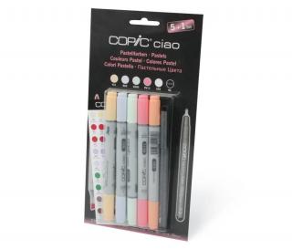 Zestaw COPIC Ciao 5+1 "Pastels"