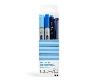 Zestaw COPIC Ciao Doodle Pack "Blue", 2+2