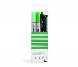 Zestaw COPIC Ciao Doodle Pack "Green", 2+2