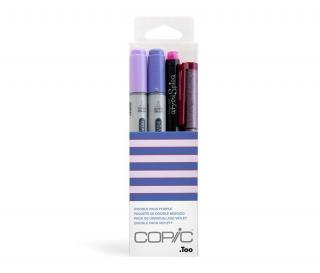 Zestaw COPIC Ciao Doodle Pack "Purple", 2+2