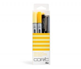 Zestaw COPIC Ciao Doodle Pack "Yellow", 2+2