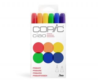 Zestaw COPIC Ciao "Primary", 6 szt.