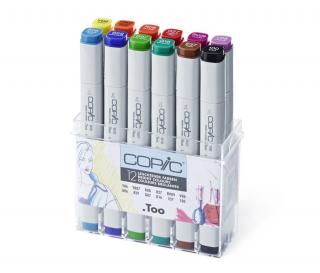 Zestaw COPIC Classic "Bright Colours" 12 szt.