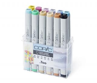 Zestaw COPIC Classic "Pastel Colours" 12 szt.