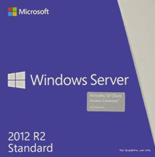 Microsoft Windows Server 2012 R2 Standard BOX Academic + 5 Client