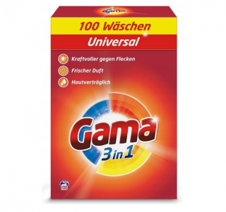 GAMA Vizir 3in1-Proszek do prania-6,5kg/100prań