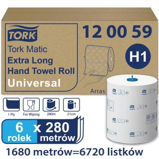 Tork Matic H1 ręcznik ekstra długi w roli 280m