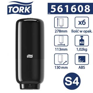 Tork S4 Dozownik do mydła i preparatów dezynfekyjnych w pianie z sensorem Intuition Czarny Elevation Line