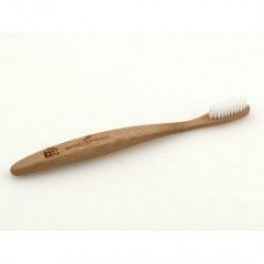 BIO Szczoteczka bambusowa do zębów faliste włosie miękka Ecobamboo