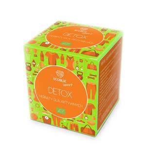 Detox ekologiczna herbata dla aktywnych 20 sasz Ecoblik