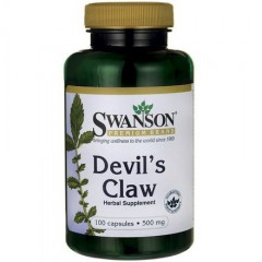Devil's Claw Diabelski Pazur 500mg 100 kaps. Swanson