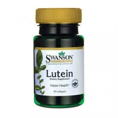 Luteina i zeaksantyna 20 mg 60 żelek Swanson