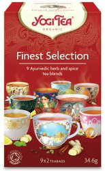 Wyborny zestaw Finest Selection 18 sasz Yogi Tea