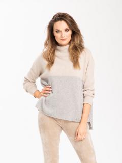 Sweter wełniany z kaszmirem Anastasia Look 172