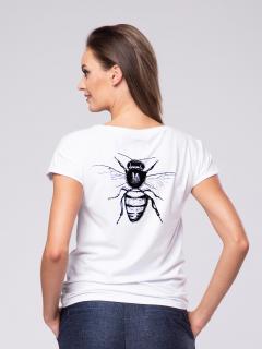 T-shirt damski z nadrukiem Bee Look