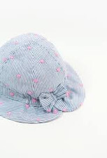 BOBOLI kapelusz 207032-9031 Poplinowa czapka dla dziewczynki r.46,50,52
