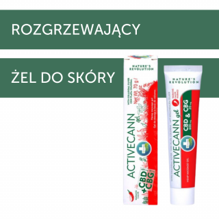 Annabis Activecann CBD+CBG rozgrzewający 75ml