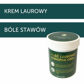 Laurocann Forte maść laurowo-konopna 250ml