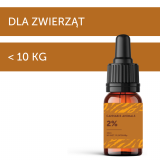 Olejek dla zwierząt 2% - 10ml